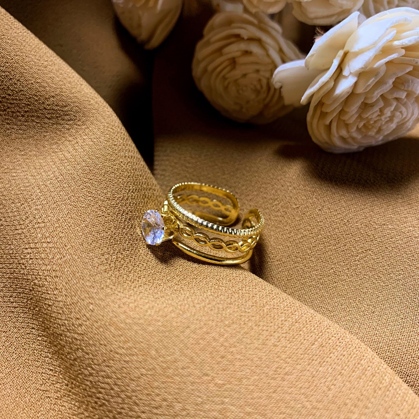 sleek diamond ring