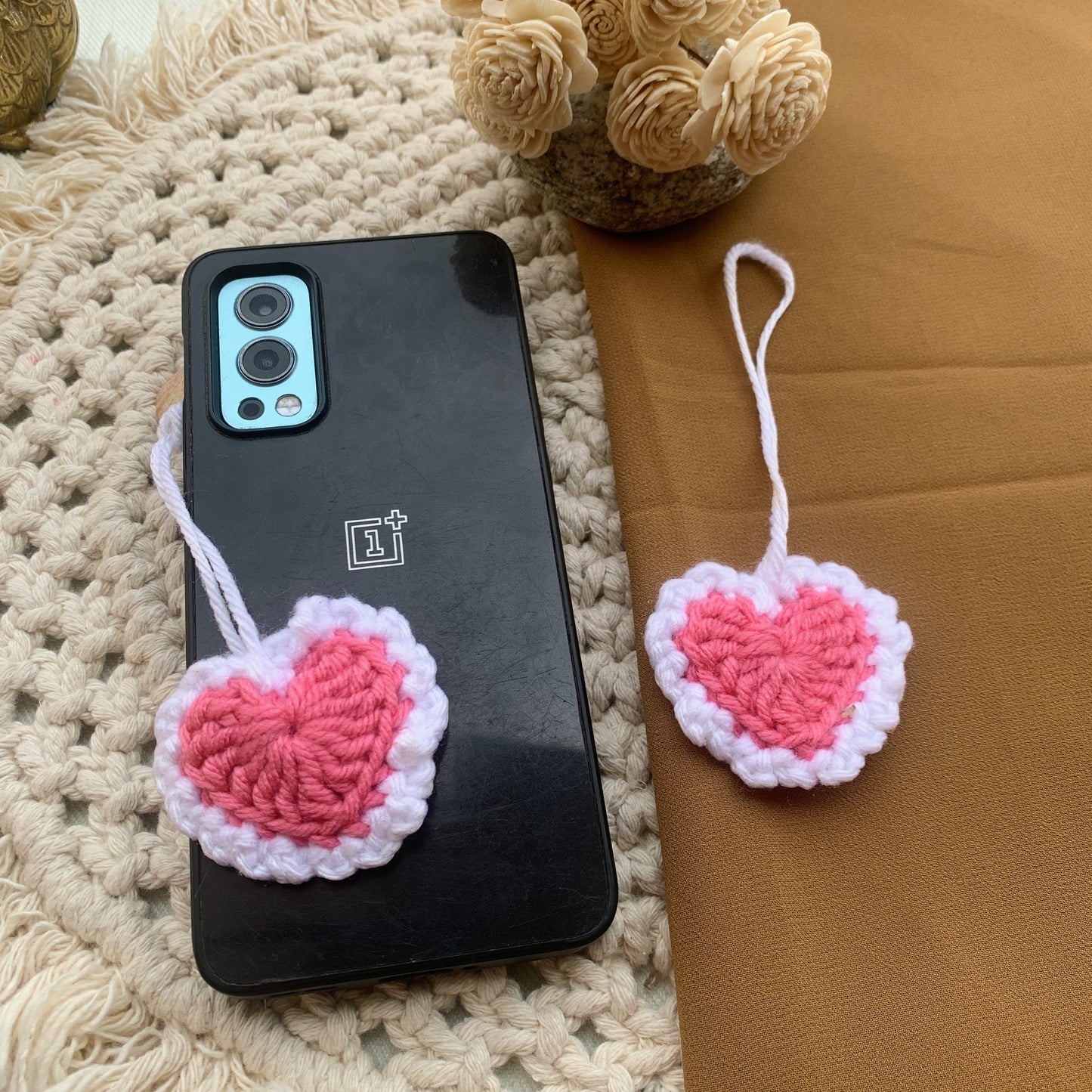 Chrochet phone charm (multipurpose)