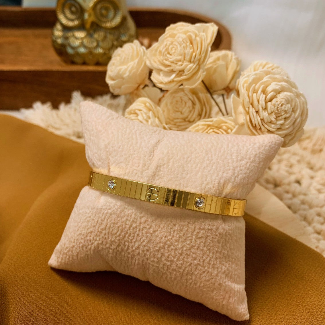 Thin wrist kada bracelet