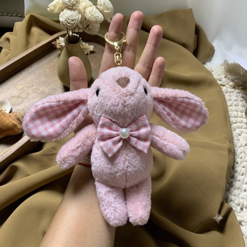 Cutest rabbit plushies bag charms (Big)