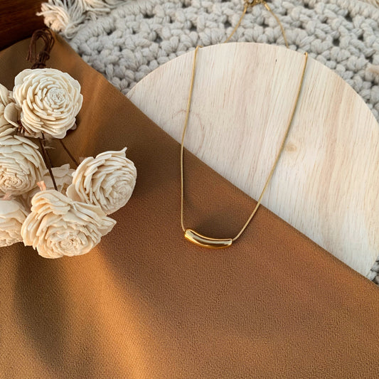 Gorgeous solid gold necklace