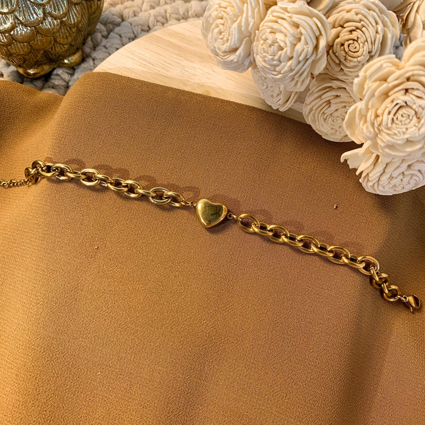 The soft glow stack bracelet