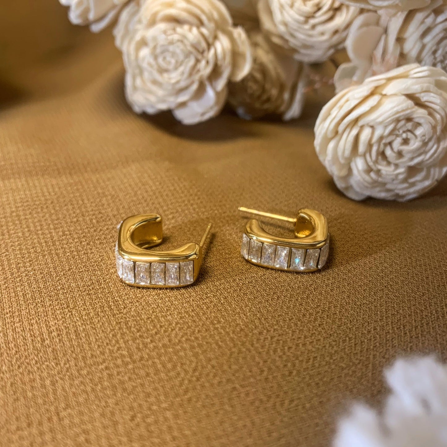 Dreamy crystal earing
