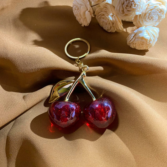 Cherry bag/key charm (Big)