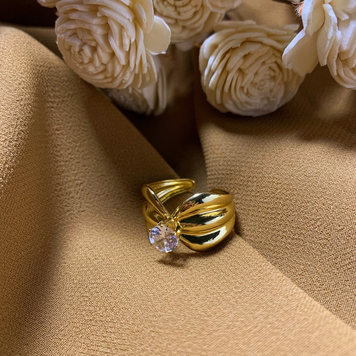 Stellar diamond ring