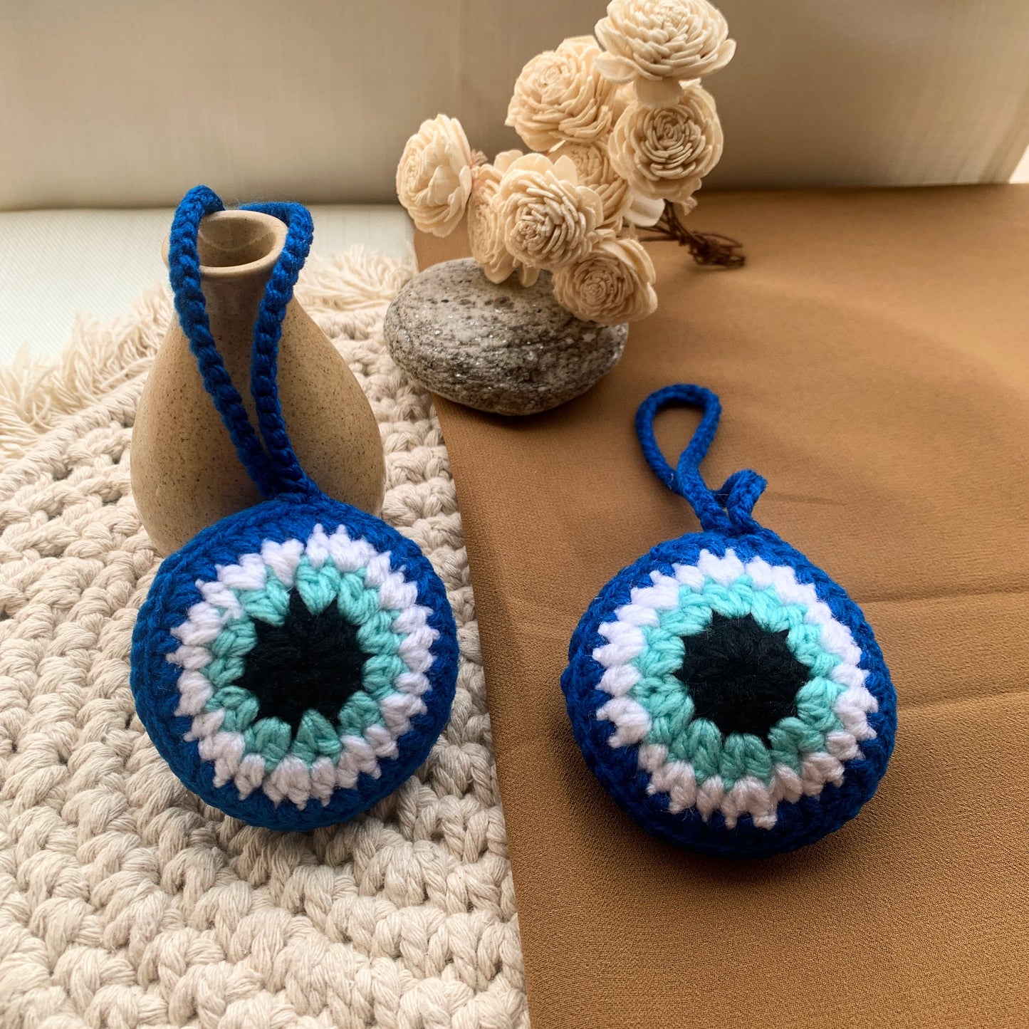 Evil eye bag charm (multipurpose)