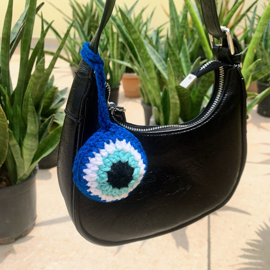 Evil eye bag charm (multipurpose)