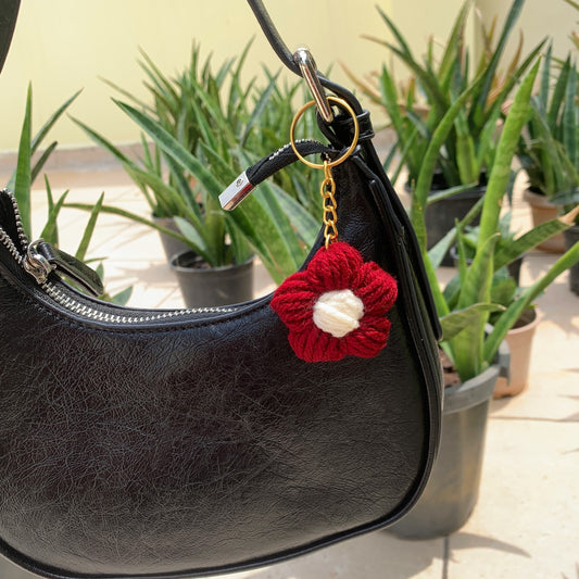 Daisy chrochet charm (multipurpose)